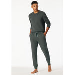 Schiesser Heren Broek Hose lang 181186 - Jambelles