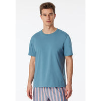 Schiesser Heren Nacht Shirt 1/2 arm 163832 - Jambelles