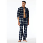 Schiesser Heren Nacht Shirt Hemd langarm 182046 - Jambelles