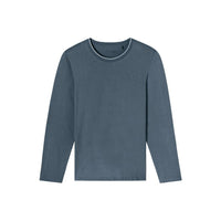 Schiesser Heren Nacht Shirt Langarmshirt Rundhals 182042 - Jambelles