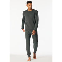 Schiesser Heren Nacht Shirt Sweatshirt 182041 - Jambelles