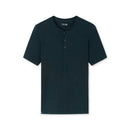 Schiesser Heren Nacht Shirt T-Shirt Knopfleiste 182516 - Jambelles