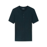 Schiesser Heren Nacht Shirt T-Shirt Knopfleiste 182516 - Jambelles