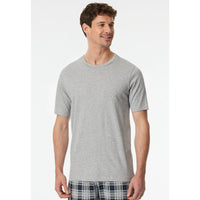 Schiesser Heren Nacht Shirt T-Shirt Ronde Hals 182179 - Jambelles