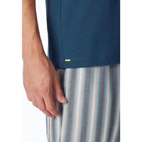 Schiesser Heren Nacht Shirt T-Shirt Rundhals 181184 - Jambelles