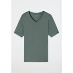 Schiesser Heren Nacht Shirt T-shirt V-Ausschnitt 178937 - Jambelles