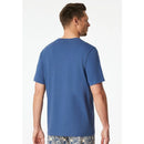 Schiesser Heren Nacht Shirt T-Shirt V-Ausschnitt 183535 - Jambelles