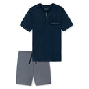 Schiesser Heren Pyjama set kort 173863 - Jambelles