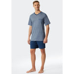 Schiesser Heren Pyjama set kort 176687 - Jambelles