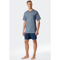 Schiesser Heren Pyjama set kort 176687 - Jambelles