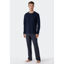 Schiesser Heren Pyjama set lang 159633 - Jambelles