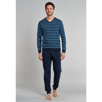 Schiesser Heren Pyjama set lang 171960 - Jambelles