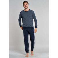 Schiesser Heren Pyjama set lang 171967 - Jambelles