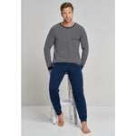 Schiesser Heren Pyjama set lang 173866 - Jambelles