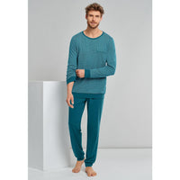 Schiesser Heren Pyjama set lang 173866 - Jambelles