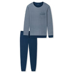 Schiesser Heren Pyjama set lang 176686 - Jambelles