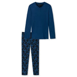 Schiesser Heren Pyjama set lang 176689 - Jambelles