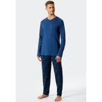 Schiesser Heren Pyjama set lang 176689 - Jambelles