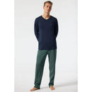 Schiesser Heren Pyjama set lang 178110 - Jambelles