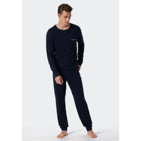 Schiesser Heren Pyjama set lang 179295 - Jambelles