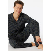 Schiesser Heren Pyjama set lang 181176 - Jambelles