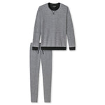 Schiesser Heren Pyjama set Long 168454 - Jambelles