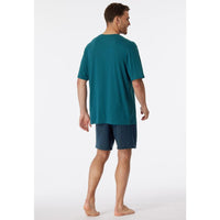 Schiesser Heren Pyjama set Schlafanzug kurz 181153 - Jambelles