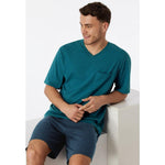 Schiesser Heren Pyjama set Schlafanzug kurz 181153 - Jambelles