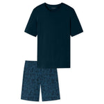 Schiesser Heren Pyjama set Schlafanzug kurz 181157 - Jambelles