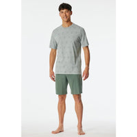 Schiesser Heren Pyjama set Schlafanzug kurz 182608 - Jambelles