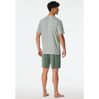 Schiesser Heren Pyjama set Schlafanzug kurz 182608 - Jambelles