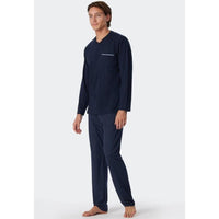 Schiesser Heren Pyjama set Schlafanzug lang 179107 - Jambelles