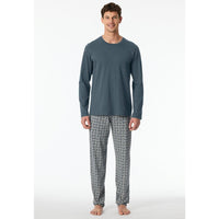Schiesser Heren Pyjama set Schlafanzug lang 180249 - Jambelles