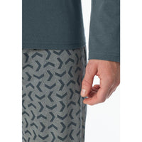 Schiesser Heren Pyjama set Schlafanzug lang 180249 - Jambelles