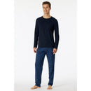 Schiesser Heren Pyjama set Schlafanzug lang 180249 - Jambelles