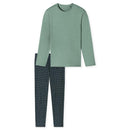 Schiesser Heren Pyjama set Schlafanzug lang 180249 - Jambelles