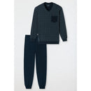 Schiesser Heren Pyjama set Schlafanzug lang 181162 - Jambelles
