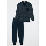 Schiesser Heren Pyjama set Schlafanzug lang 181162 - Jambelles
