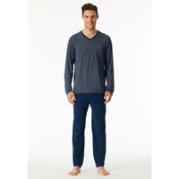 Schiesser Heren Pyjama set Schlafanzug lang 183118 - Jambelles