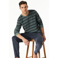 Schiesser Heren Pyjama set Schlafanzug lang 183128 - Jambelles