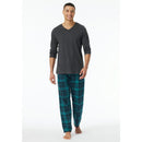 Schiesser Heren Pyjama set Shirt Langarm 182043 - Jambelles