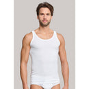 Schiesser Heren Shirt/Hemd Hemd 0/0 Dubbelverpakking Fijnrib CO 100 205144 - Jambelles