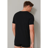 Schiesser Heren Shirt/Hemd Shirt 1/2 arm V-hals 173982 - Jambelles