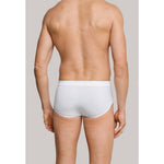 Schiesser Heren Slip Sport slip dubbelverpakking 2P fijnrib CO 100 205159 - Jambelles