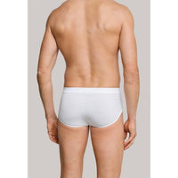 Schiesser Heren Slip Sport slip dubbelverpakking 2P fijnrib CO 100 205159 - Jambelles