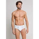 Schiesser Heren Slip Sport slip dubbelverpakking 2P fijnrib CO 100 205159 - Jambelles