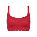 Sloggi Dames Bralette Zero Feel Bliss Festive Top 10224738 - Jambelles