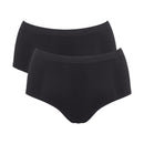 Sloggi Dames Slip GO Sense Highwaist 2P 10224852 - Jambelles