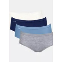 Sloggi Dames Slip Sloggi Basi+ Midi 4-pack 10071781 - Jambelles