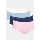 Sloggi Dames Slip Sloggi Basi+ Midi 4-pack 10071781 - Jambelles